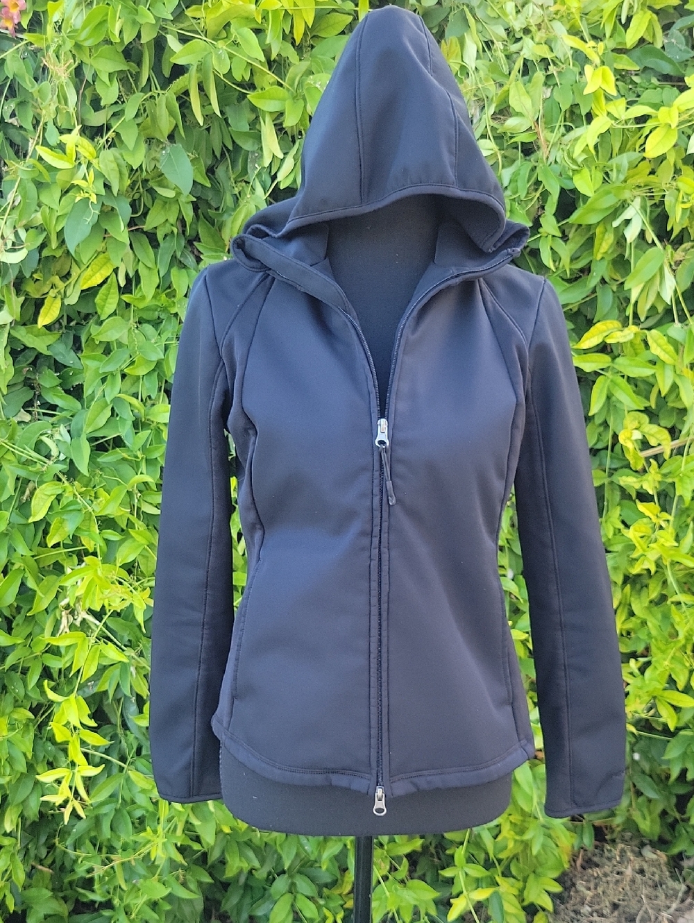 Champion Black Fleece Lined Jacket XS